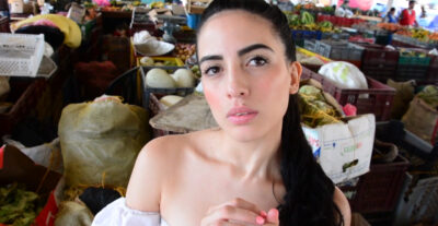 Sweet Colombian Babe Gets Jizz On Tits Mamacitaz presents Karol Higuita, Alex Moreno