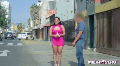 Peruvian hostess spreads her legs at her job interview – Amber Sim