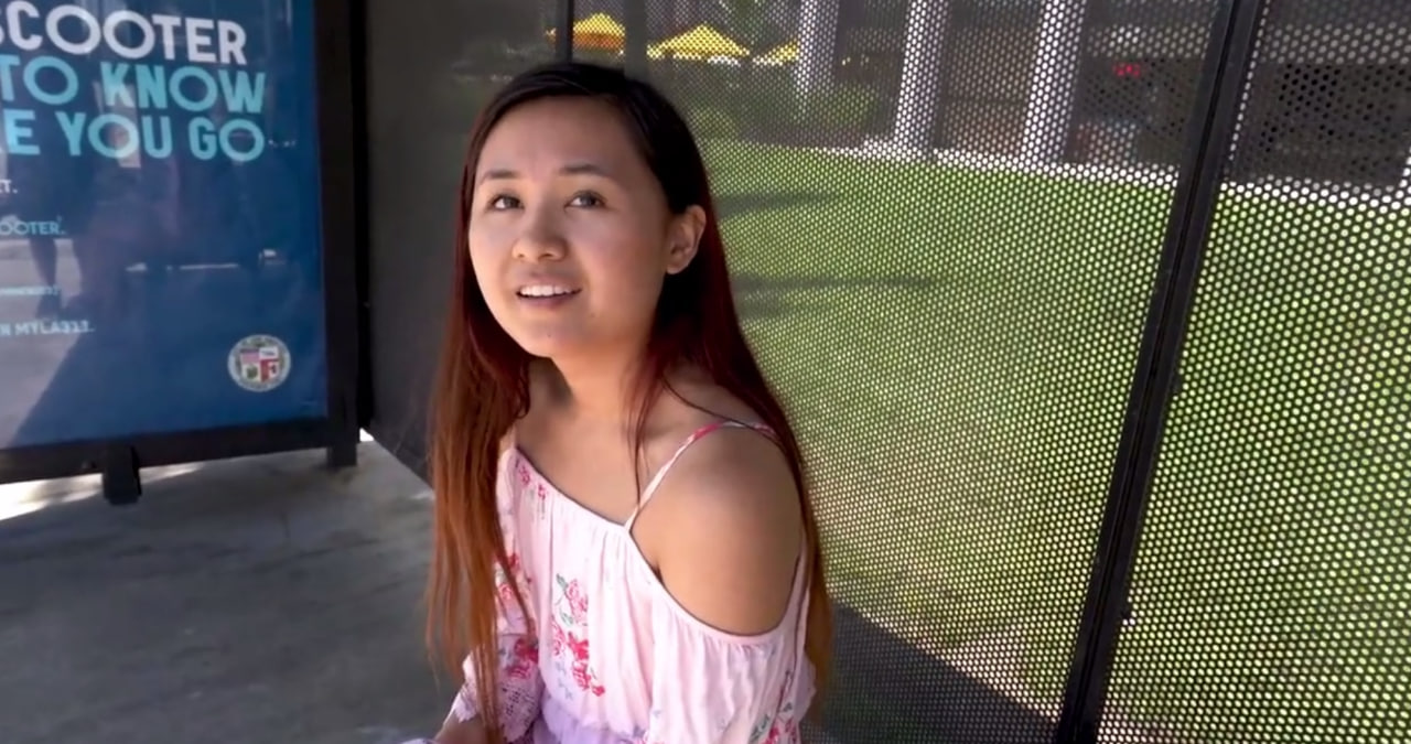 Elle Voneva - Asian Riding Dick In Her First Ever Po